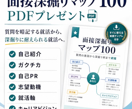 27卒歓迎｜元新卒RAが面接対策します 深掘りマップ付きで面接対策を支援 イメージ2