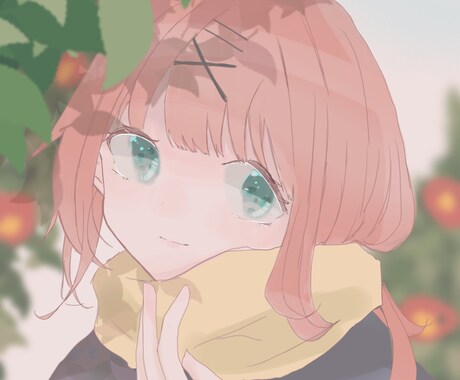 SNSアイコンなど女の子イラスト描きます SNSのアイコン等イラスト描きます。病みかわ、夢かわ女子 イメージ1
