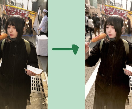 写真を見栄えよくレタッチします イメージ1