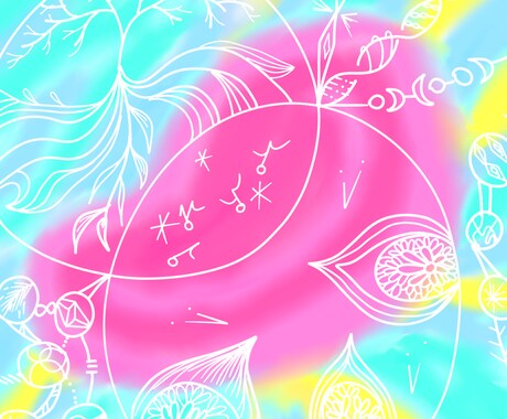 あなたの魂を絵に！チャネリングアート描きます 高エネルギーの波動をお届け♡あなたの【本質・宇宙】を伝えます イメージ2