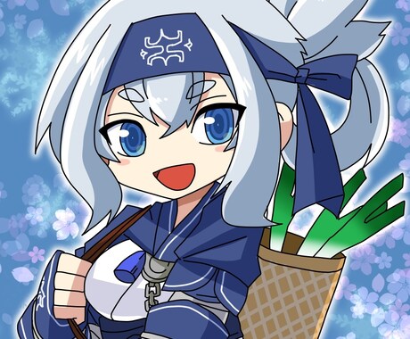 SNSアイコン向けイラスト作成、承ります