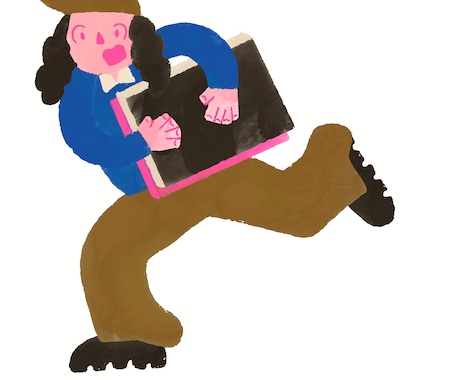 ゆるくてカジュアルポップなイラストを描きます かわいすぎない、ちょうどいいポップで目に止まる1枚 イメージ2