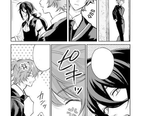 商用OK！モノクロ漫画制作します 印刷も可能な漫画を制作します！ イメージ2