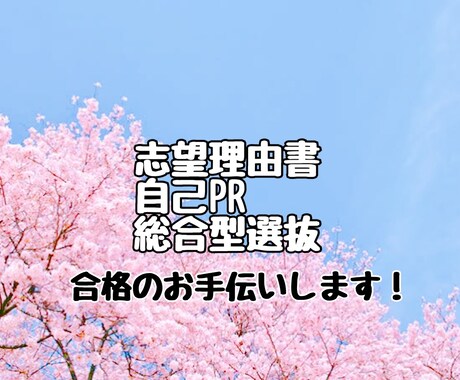志望理由書・自己推薦書・活動報告書を添削します 総合選抜型大学入試向け！元高校教員が丁寧に対応します！ イメージ1