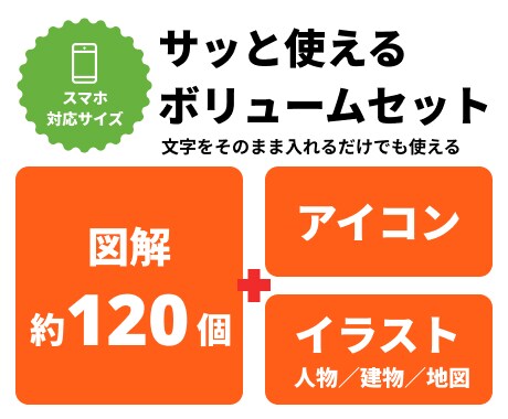 ブログ図解！CANVAテンプレート120種あります 本当に必要な図解だけ！ブログ・SEO歴14年のプロが制作！ イメージ2