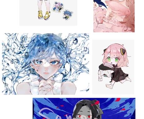 最短即日でどんなのでも描きます デフォルメや可愛い、カッコイイに全振りした極端な絵柄で イメージ2