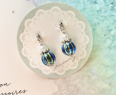 ハンドメイドアクセサリー作成します 手元にあるパーツでオーダーも承ります イメージ2