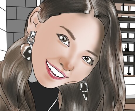 女性の顔を描くことを得意としています イメージ1