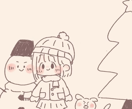 ふわふわゆるゆるイラストを描きます アイコンやお好きなイラスト制作します イメージ1