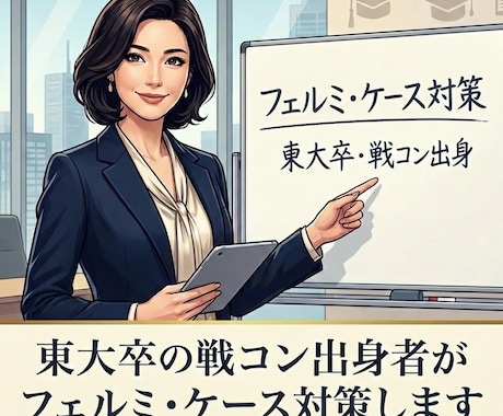 東大卒の戦コン出身者がフェルミ・ケース対策します フェルミ推定・ケース面接はこれでばっちり！ イメージ1