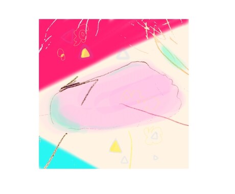 お子様の絵をアート作品にデザインします 今しか描けない線を、形を。アート作品にして残そう！ イメージ2