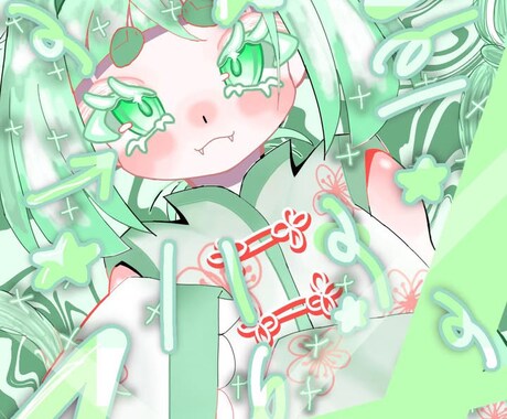 デフォルメイラスト描きます ゴチャ可愛な女の子が好きな方にオススメです イメージ2