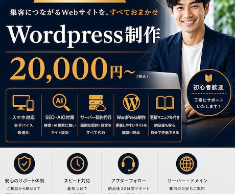 最安値｜問い合わせが増えるホームページ作ります イメージ1
