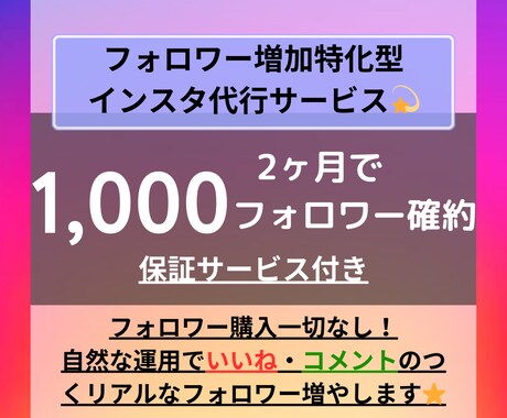 現代インフルエンサー監修⭐️インスタ運用代行します 購入一切なし/フォロワー増加特化型/影響力・集客率UP！ イメージ1