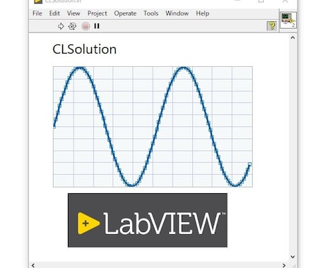 LabVIEWの既存プログラムの改良をします LabVIEWの既存プログラムの改良をします イメージ1