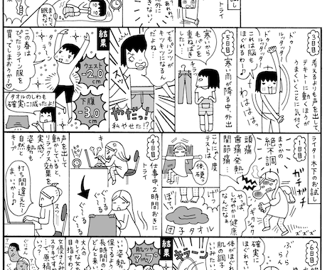イラストレーターが書きおこしマンガを描きます 商品説明や店舗紹介、ハウツーに最適。カットイラストも注文可 イメージ2