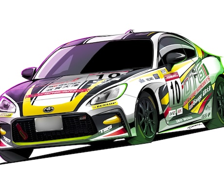 高クオリティの車のイラストを作成いたします 元自動車デザイナーが丁寧に描かせていただきます！ イメージ2