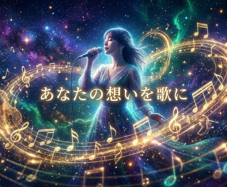 あなたの想いをプロ級の楽曲に仕上げます 理想のイメージを歌に。歌詞指定やアーティスト風制作も対応。 イメージ2