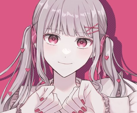 ご希望のイラストを制作します SNSのアイコンや一枚絵、サムネなど イメージ1