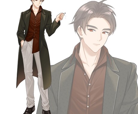 TRPGやゲーム用等に！キャラ立ち絵お描きします 様々な雰囲気のキャラ対応します！お気軽にご相談ください♪ イメージ2