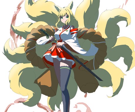 女の子のVtuber用キャラデザを描きます ご要望に沿ったVtuber用のキャラデザをご提供いたします イメージ2