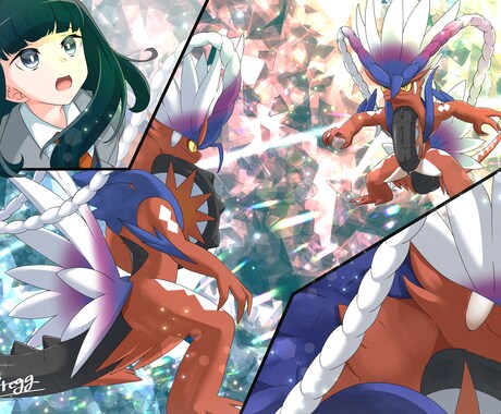 観賞用、SNSアイコン用イラストを製作致します 版権キャラ、創作キャラなどジャンルは問いません、お気軽に！ イメージ2