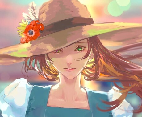 ご希望のイラストをお描きします 細かい表情、感情を表現します。 イメージ1