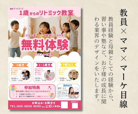 お客様の心に届く魅力的なポスター作ります 親しみやすく伝わるポスターを丁寧に制作 イメージ2