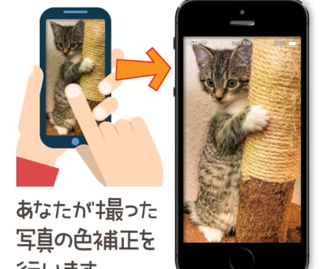 あなただけのオリジナル壁紙作ります 画像を綺麗に補正、文字入れしてスマホ等の壁紙をお作りします！ イメージ2