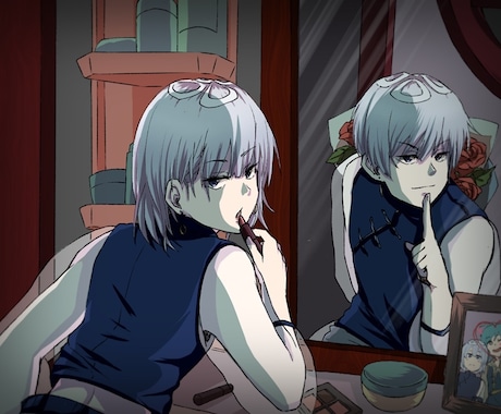 カッコいい感じのアニメスクショ風イラスト描きます 創作、小説などのイメージ作りに イメージ1