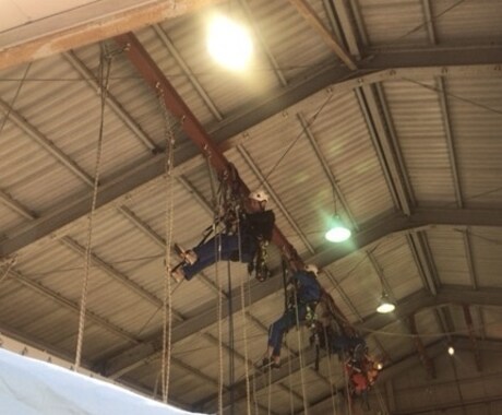 高所ロープ作業いたします どんな小さな事でも、ご相談下さい。 IRATA取得済 イメージ1