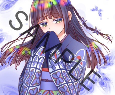綺麗めなアイコン描きます SNSなどに使えるオリジナルアイコンが欲しい方へ イメージ2
