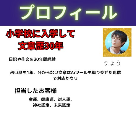 金財の予兆を探る！未来の金運鑑定で不安を解消します お金と友達になり不安を解消！未来の金運鑑定で安定と繁栄を実現 イメージ2