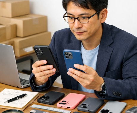 せどり向け不明スマホ・タブレットケース機種特定ます わからない人が多く困っている方のお助けをします！ イメージ1