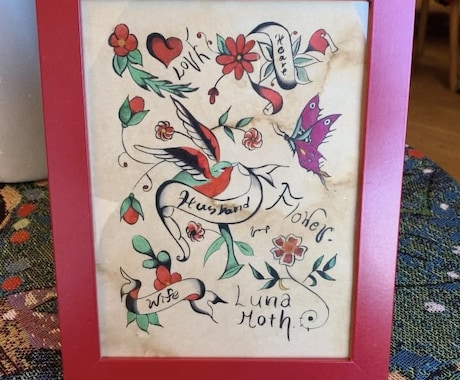 アメリカントラディショナルタトゥーデザイン描きます 原画で一つ一つ丁寧に描き上げます イメージ2