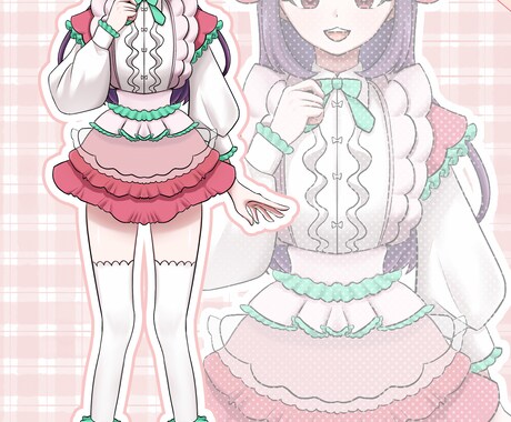 キャラ立ち絵描きます 活動者応援！初回限定特典あり✦ イメージ2