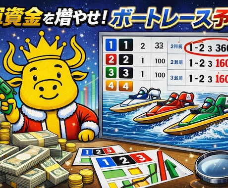 競艇予想家がボートレースの予想教えます 本命から高配当まで狙い撃ち！！ イメージ1