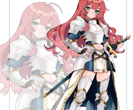 TRPG用の立ち絵をお描きします イメージ1