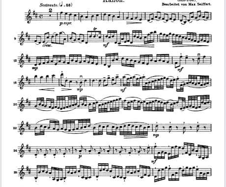 プロがバイオリン、ヴァイオリンの指番号書きます 皆さんの練習にお役立てください！(交響曲、協奏曲、室内楽曲) イメージ2