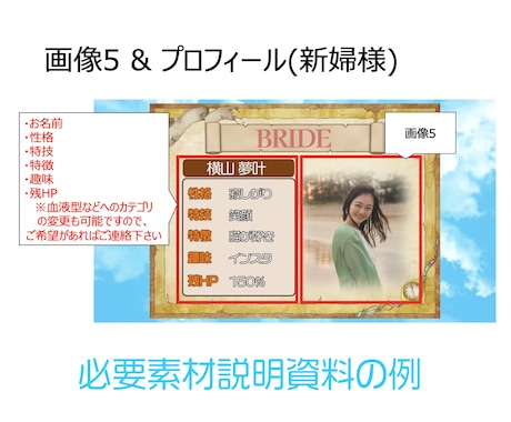 ドラゴンクエスト風のオープニングムービーを作ります ゲストを驚かせる冒険心溢れる結婚式ムービー！ イメージ2