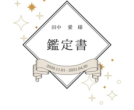 オーダーメイド占いレポートをお届けします 占い師が一つひとつ丁寧に紡ぎ出す、あなただけの未来地図 イメージ1