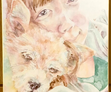 思い出の写真を絵にします 初回のお客様限定！5000円→4000円 イメージ1