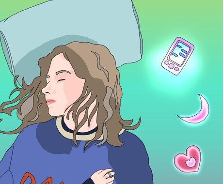 アイコン、イラスト描きます おしゃれでポップなイラストお任せください♪ イメージ2