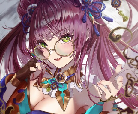 SNSアイコン作成します アニメ塗り調、綺麗、ファンタジー系のイラスト描きます イメージ2