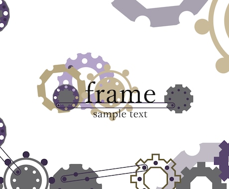 使用用途オールOK　オリジナルフレーム作成します ＋1000円で一枚追加のサービスプランあり！ イメージ1