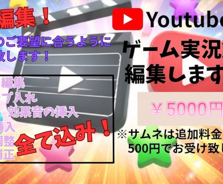 ゲーム実況動画作ります テンポ重視で“最後まで見られる”ゲーム実況に仕上げます イメージ1