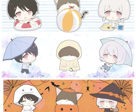 最短翌日！ほんわか可愛いアイコン描きます SNSなどで使えるあなただけのイラストをお作りします！ イメージ2
