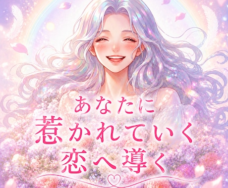 片思いを浄化★あなたに惹かれていく恋へ導きます その片思い、流れを変えれば動き出します イメージ1