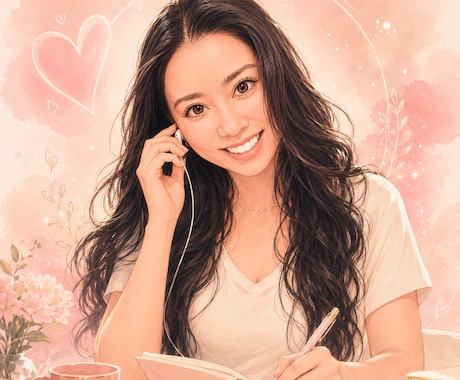 恋の悩み、優しく聞きます モヤモヤする気持ち、言葉にして整理しよう イメージ1
