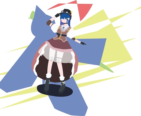 SNSで自由に利用できるイラストを描きます イメージ1